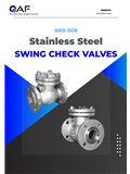 ANSI 150# SS316 Flange End Swing Check Valves