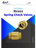 AF Hydro Spring Check Valve Kuningan catalogue