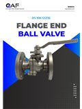 Katalog AF Hydro JIS 10K SS316 flange end ball valves