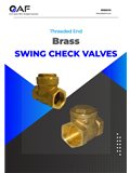 Katalog AF Hydro swing check valve kuningan berulir