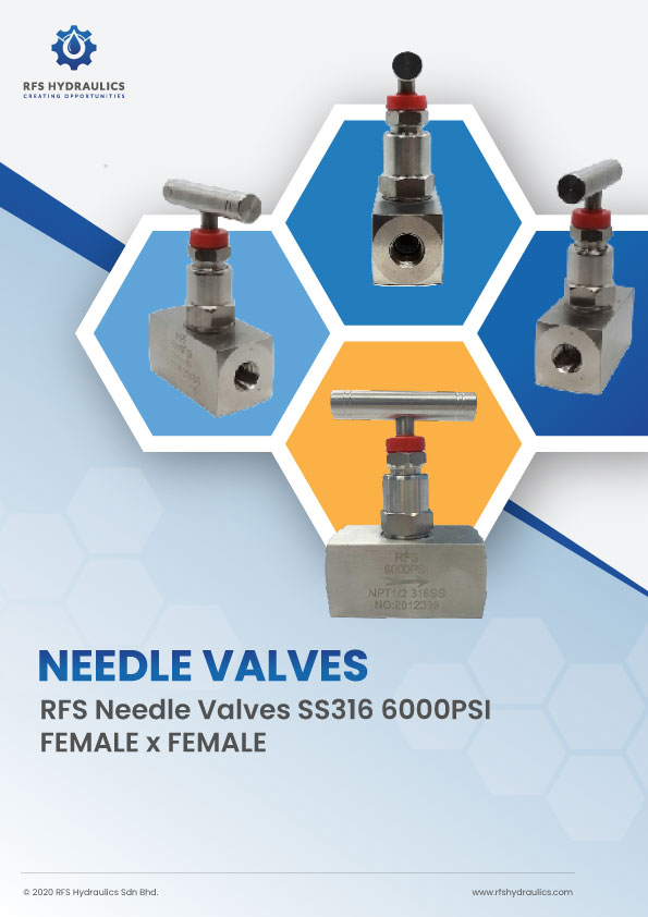 RFS Needle Valves SS316 F×F 6000 PSI