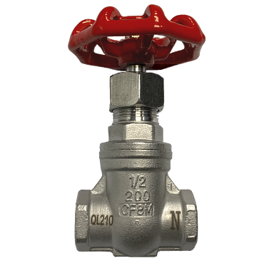 NPT Threaded End SS316 Gate Valve (200 PSI)