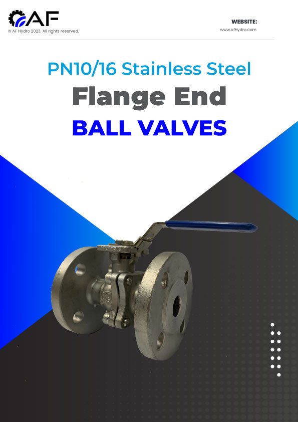 PN10/16 Flange End Ball Valves