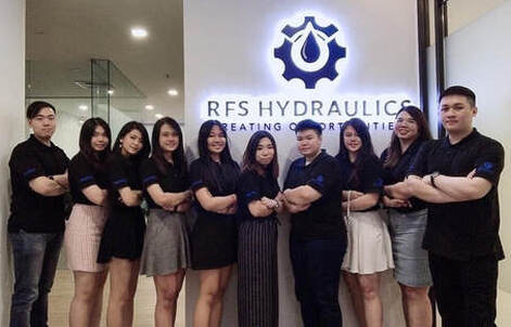 Tim RFS Hydraulics di kantor