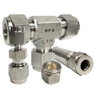 Fitting double ferrule